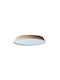 VK Lighting Deckenleuchte 51cm Beige mit Integrierter LED
