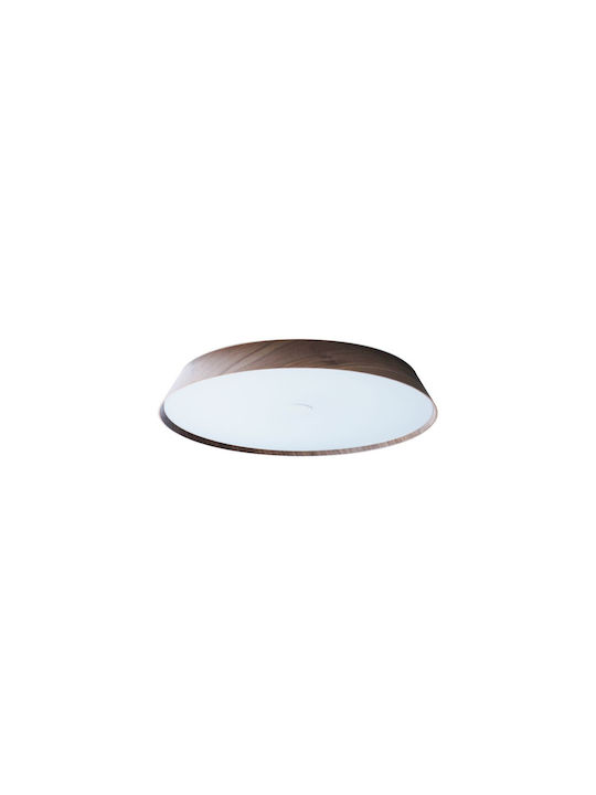 VK Lighting Таванно осветление 51бр Кафяв с Вграден LED
