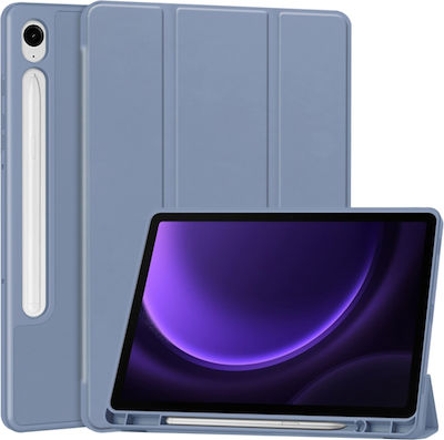 Techsuit Flip Cover Purple Samsung Galaxy Tab S9 FE