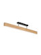 TK Lighting Πλαφονιέρα Οροφής 96εκ. Λευκή με Ενσωματωμένο LED