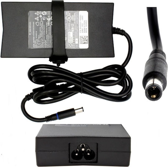 Φορτιστής Laptop 130W 19.5V 6.7A για Samsung / Dell με Αποσπώμενο Καλώδιο Τροφοδοσίας Bulk