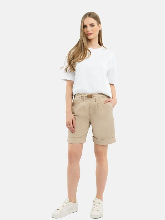 Volcano Women's Shorts Beige