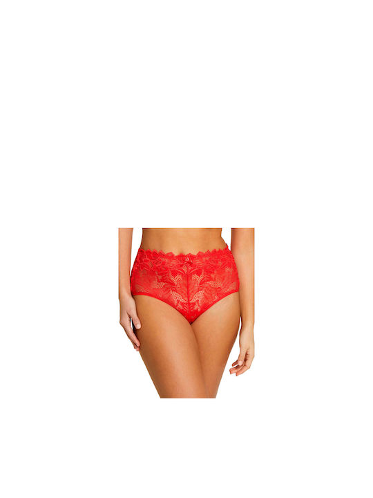 Sans Complexe High-waisted Women's Slip Red