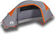 vidaXL Σκηνή Camping Γκρι για 1 Άτομο 230x140x88εκ.