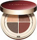 Clarins 4-colour Eyeshadow Palette Παλέτα με Σκιές Ματιών σε Στερεή Μορφή 10 Maple Gradation 4.2gr