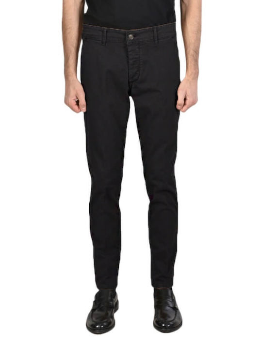 Pantaloni Chino Elastic Black