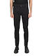 Pantaloni Chino Elastic Black