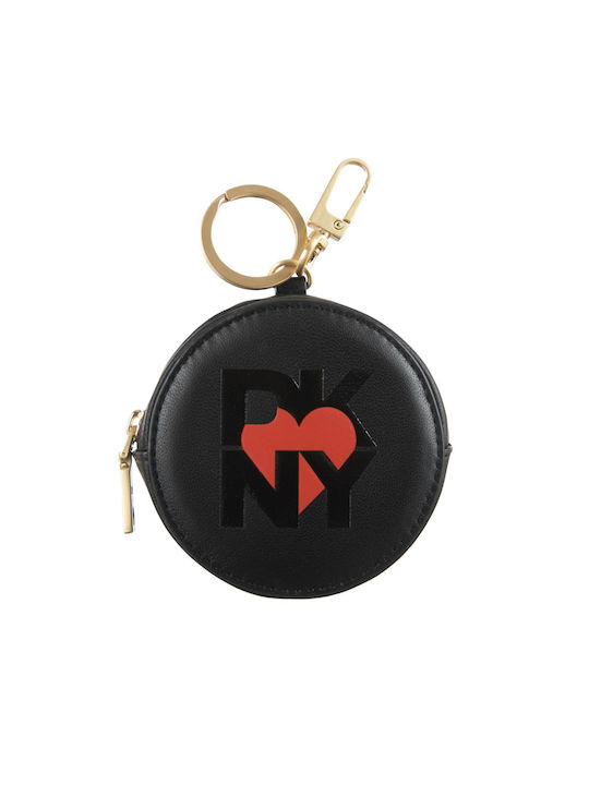 R411zf03 Heart NY Keychain DKNY BGD Leather