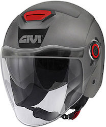 Givi H12.5 Jet Helmet ECE 22.06 1250gr Jet Mat Titanium