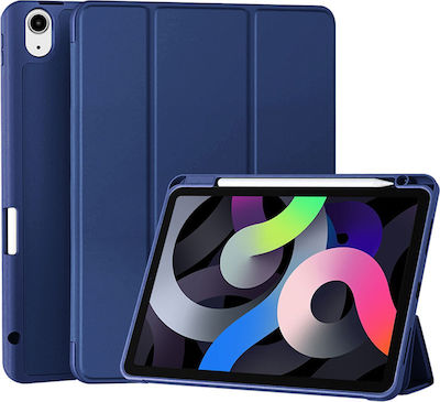 Techsuit Flip Cover Albastru Samsung Galaxy Tab S8 Ultra