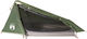 vidaXL Camping Tent Tunnel Green with Double Cloth for 1 Person Waterproof 210x100x94cm