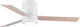 Luma Luma Ceiling Fan 117cm with Light Fixture Brown / White
