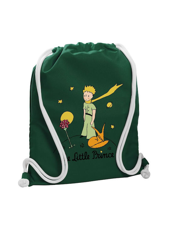 Koupakoupa Ο Μικρός Πρίγκιπας Classic Παιδική Τσάντα Πλάτης Πράσινη 48x40εκ.