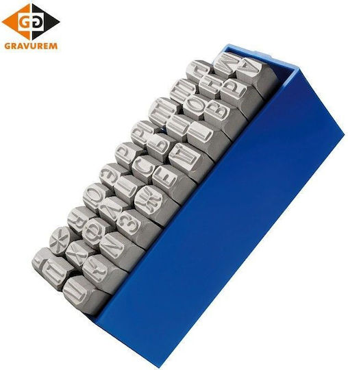 Gravurem 10805000 Geschlagene Buchstaben Handwerkzeug