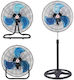 Ventilator Polimorfic 100W Diametru Ventilator 18cm Albastru