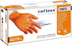 Reflexx Disposable Nitrile Safety Gloves 50 Pieces
