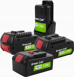 Green Cell Tool Battery 18V