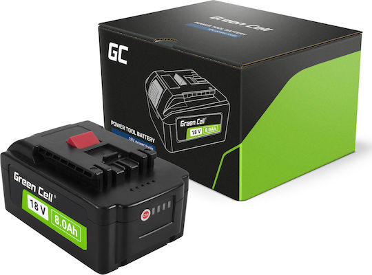 Green Cell Μπαταρία Εργαλείου 18V με Χωρητικότητα 8Ah