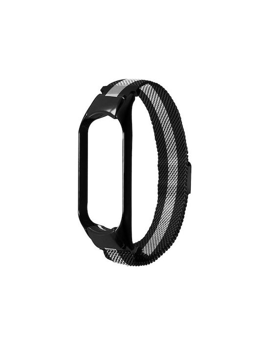 Metallic Curea Oțel inoxidabil Negru (Mi Smart ...