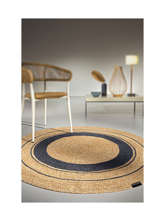 Guy Laroche Grande Rug Round Anthracite