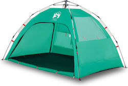 vidaXL Αυτόματη Σκηνή Camping Πράσινη για 2 Άτομα 190x140x115εκ.