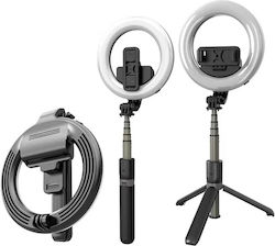 Techsuit Selfie Stick με Bluetooth / Τηλεχειριστήριο Μαύρο Techsuit Selfie Stick με Bluetooth / Τηλεχειριστήριο Μαύρο