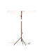TK Lighting Estera Φωτιστικό Δαπέδου Υ150xΜ38εκ. με Ντουί για Λαμπτήρα G9 Καφέ