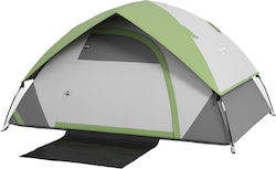 Outsunny Σκηνή Camping Γκρι 4 Εποχών για 3 Άτομα 270x210x150εκ.