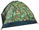 Cort De Camping Igloo Verde Pentru 4 Persoane 190x190x125cm