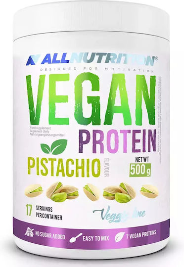 AllNutrition Vegan Protein Lactose Free with Flavor Pistachio 500gr