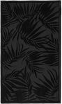Resort Collection Resort Collection Black Beach Towel 160x85cm