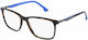 Police Plastic Eyeglass Frame Green VPL249 0J97