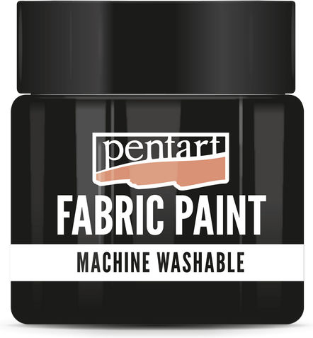 Pentart Special Craft Paint Black for Fabric 50ml