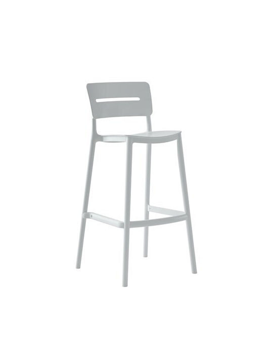 Stool for Bar Outdoor White