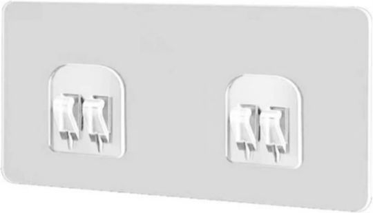 Haken Badezimmer Einzeln Schrauben ​6x14cm Inox Transparentes