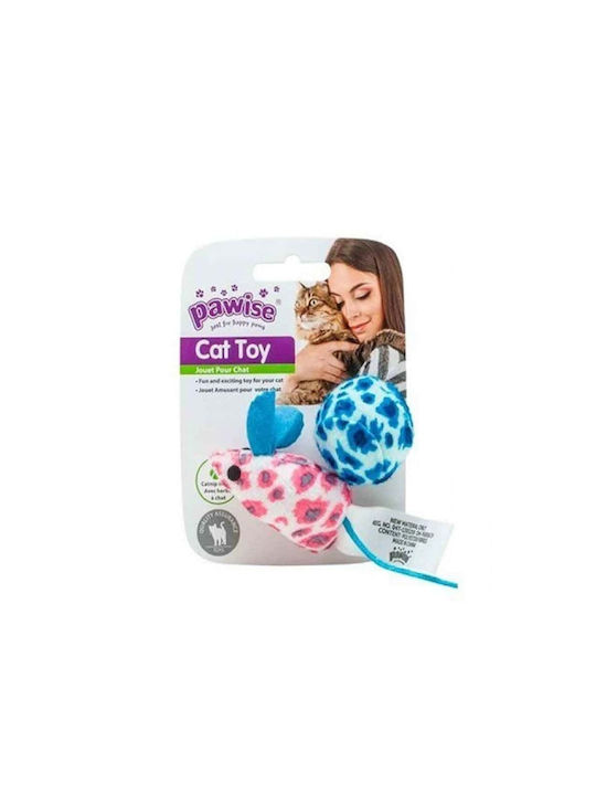 Pawise Cat Toy Mouse Green