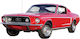 Airfix Ford Airfix Quickbuild Φιγούρα Μοντελισμού Αυτοκίνητο Κόκκινη