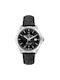 Philip Watch Herrenuhr Batterie mit Schwarz Lederarmband