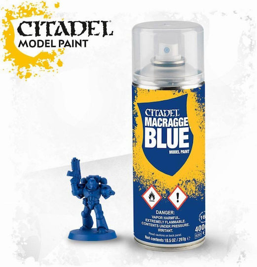 Games Workshop Χρώμα Μοντελισμού σε Spray Macragge Blue 400ml