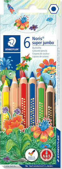 Staedtler Super Ξυλομπογιές Σετ 6 χρώματα