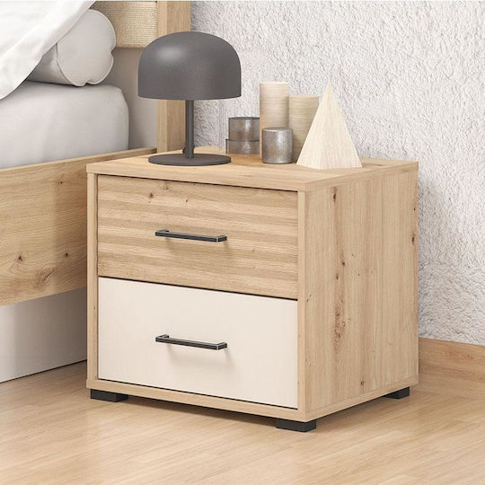 Комод Modena No2f Дървен Бежов 48x40x44см