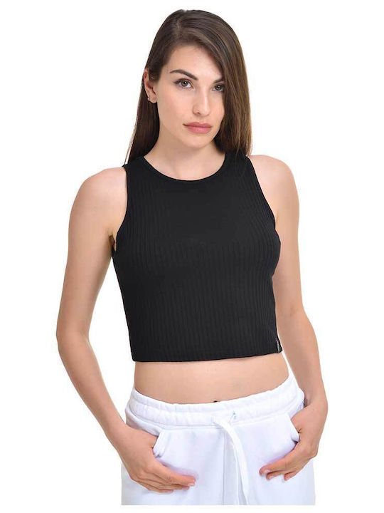 Target Damen Bluse Ärmellos Schwarz