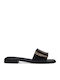 Women's Flat Sandals in Black Color