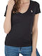 U.S. Polo Assn. Γυναικείο T-shirt Μαύρο