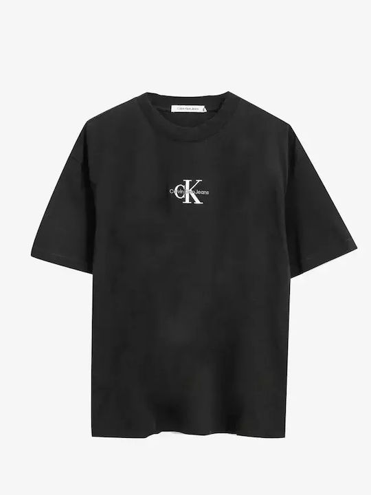 Calvin Klein Monologo Boyfriend Дамска Тениска Black