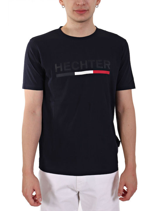 Daniel Hechter T-shirt Bărbătesc cu Mânecă Scurtă BLUE