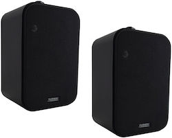 Audien Wall Mount Installation Speakers 30W Pair Black BT-408TB