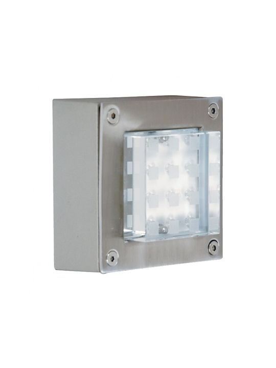 DIL Стенно Външно Спот Осветление LED IP65 1.6W с Синя светлина