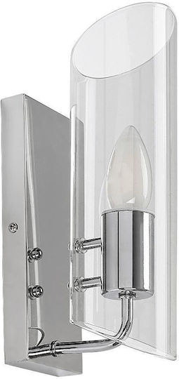 Rabalux Modern Lamp Bathroom with Socket E14 Silver 12cm