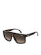 Carrera Men's Sunglasses with Brown Tartaruga Horn-Rimmed Frame and Grey Gradient Lenses 1061/S 37N/A8